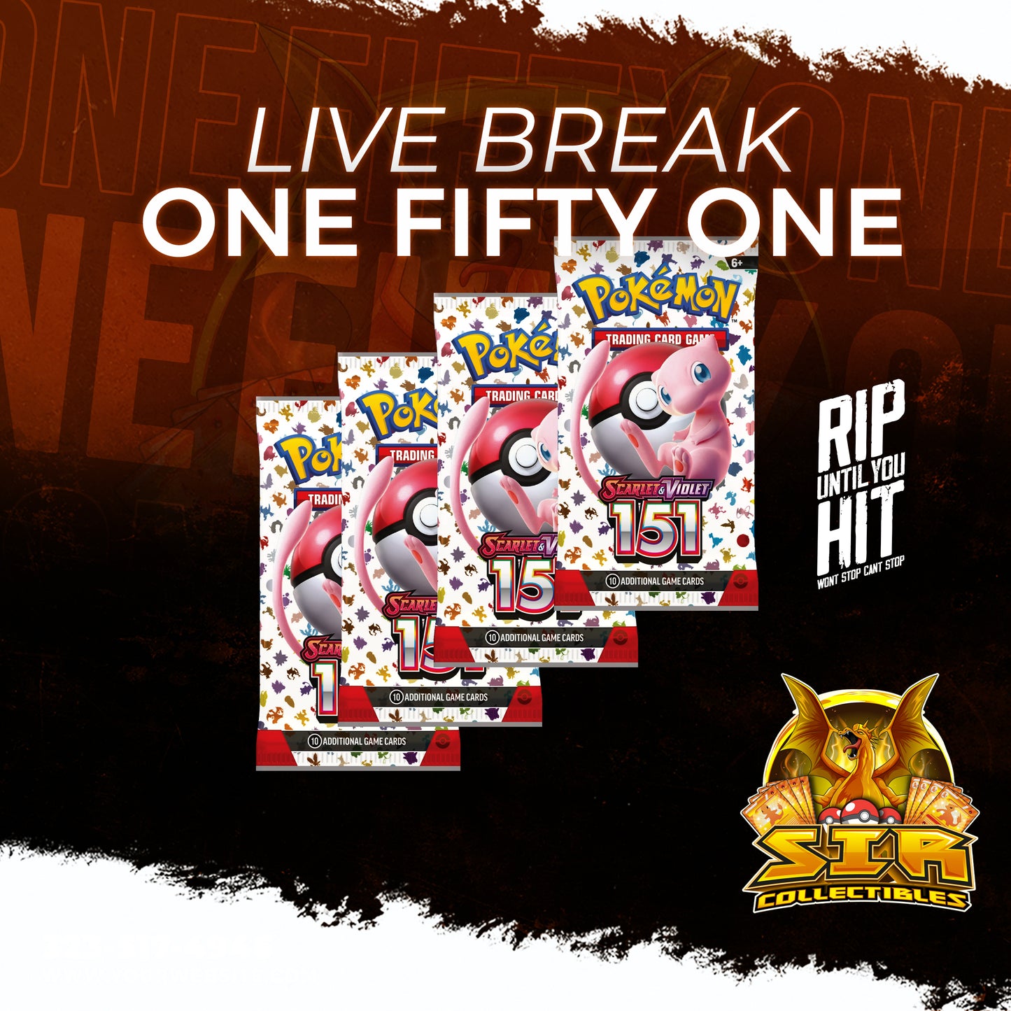 Pokemon TCG 151 Booster Packs Live !