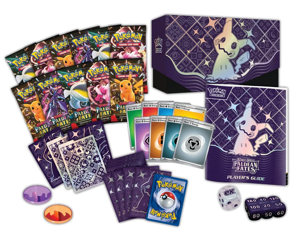 Paldean Fates - Elite Trainer Box (Pre Order Will Ship 1/26/2024)