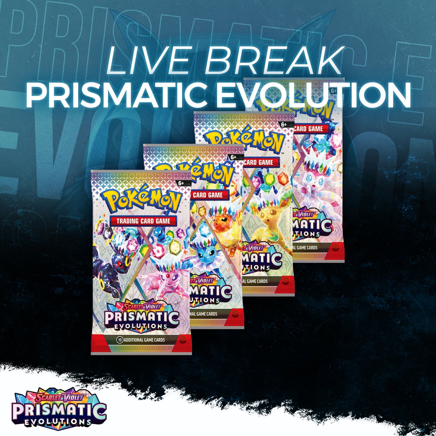RTYH Pokemon Prismatic Evolution Booster Packs LIVE!