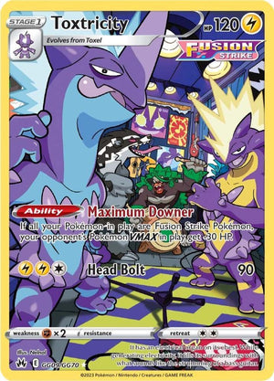 Toxtricity - SWSH: Crown Zenith: Galarian Gallery (CRZ:GG)