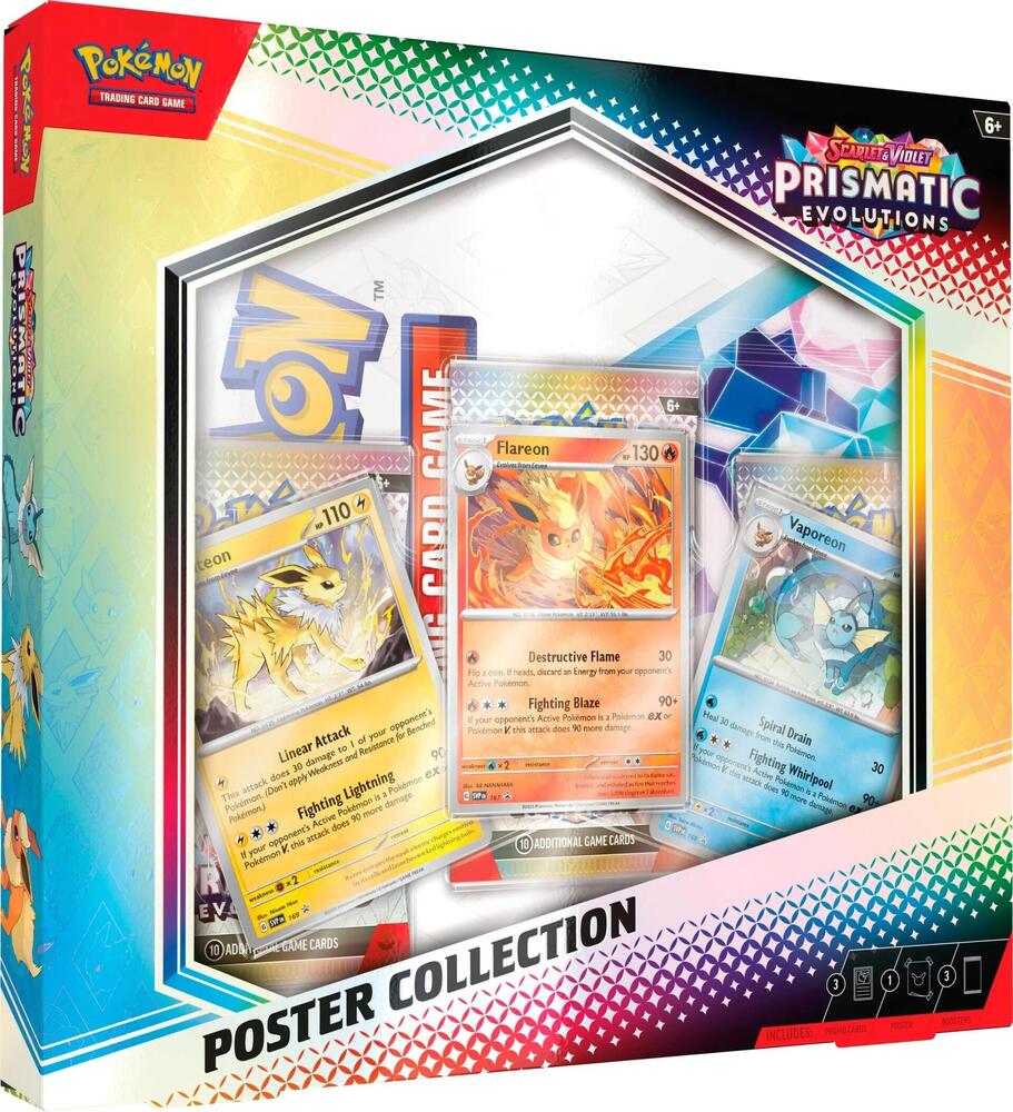 Pokémon TCG: Prismatic Evolutions Poster Collection