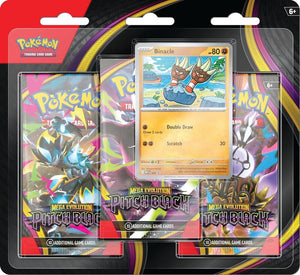 Pokémon TCG: Pitch Black 3-Pack Blister