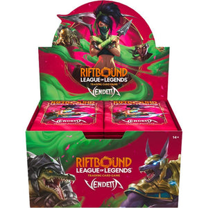 Riftbound: League of Legends Trading Card Game Cards: Vendetta Booster Display