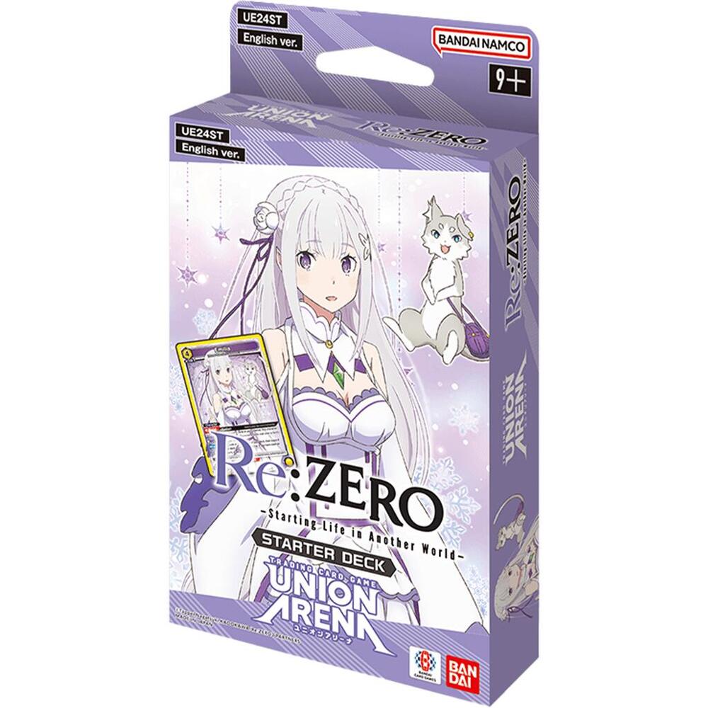 UNION ARENA CARD GAME: RE:ZERO STARTING LIFE IN ANOTHER WORLD (UE24BT) Starter Deck