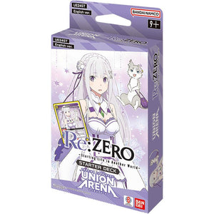 UNION ARENA CARD GAME: RE:ZERO STARTING LIFE IN ANOTHER WORLD (UE24BT) Starter Deck
