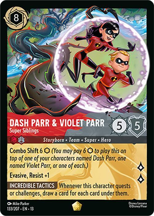Dash Parr & Violet Parr - Super Siblings - Attack of the Vine! (13)