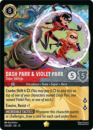 Dash Parr & Violet Parr - Super Siblings - Attack of the Vine! (13)