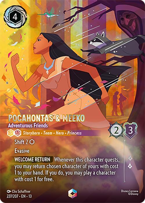 Pocahontas & Meeko - Adventurous Friends (Enchanted) - Attack of the Vine! (13)