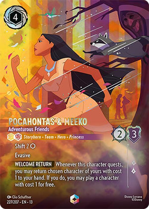 Pocahontas & Meeko - Adventurous Friends (Enchanted) - Attack of the Vine! (13)