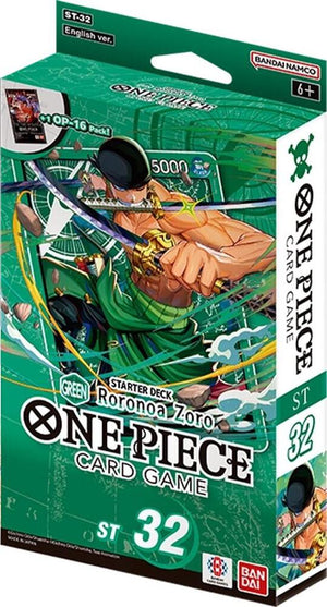 One Piece Card Game: GREEN Roronoa Zoro (ST-32)