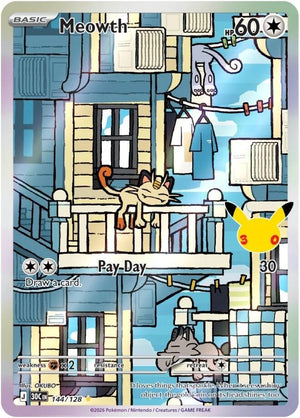 Meowth - 144/128 - ME: 30th Celebration (30C)