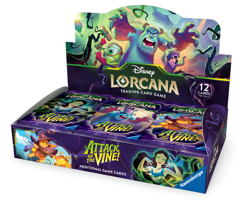 Lorcana TCG: Attack of the Vine! Booster Display