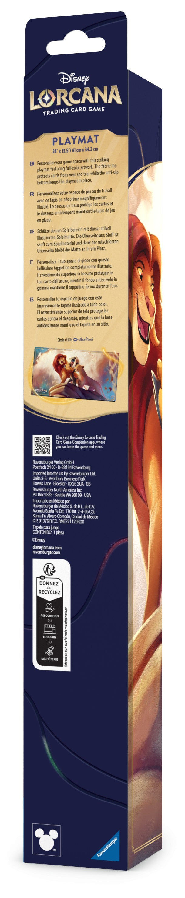Lorcana TCG: Attack of the Vine! Playmat - Circle of Life