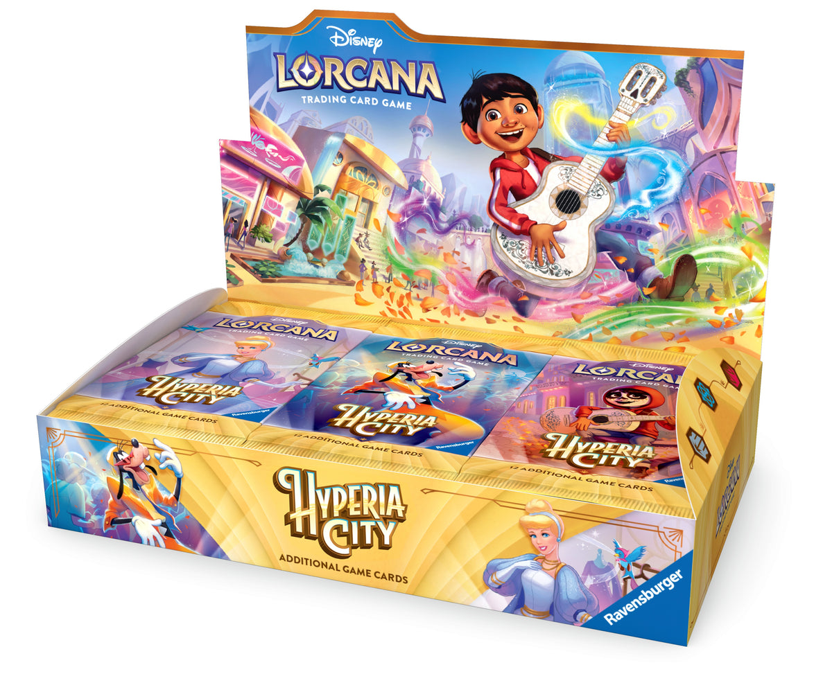 Lorcana TCG: Hyperia City Booster Display