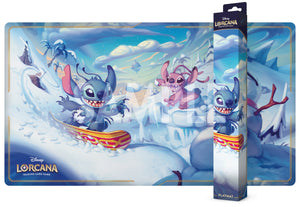 Lorcana TCG: Hyperia City Playmat - Snowboarding Stitch