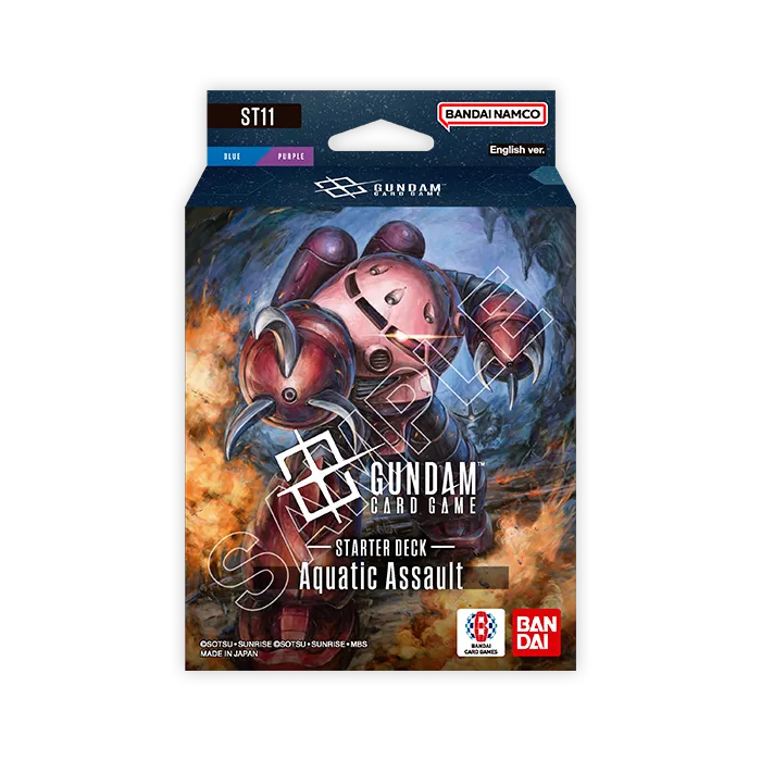 Gundam Card Game: Starter Deck 11 (ST 11) Aquatic Assualt