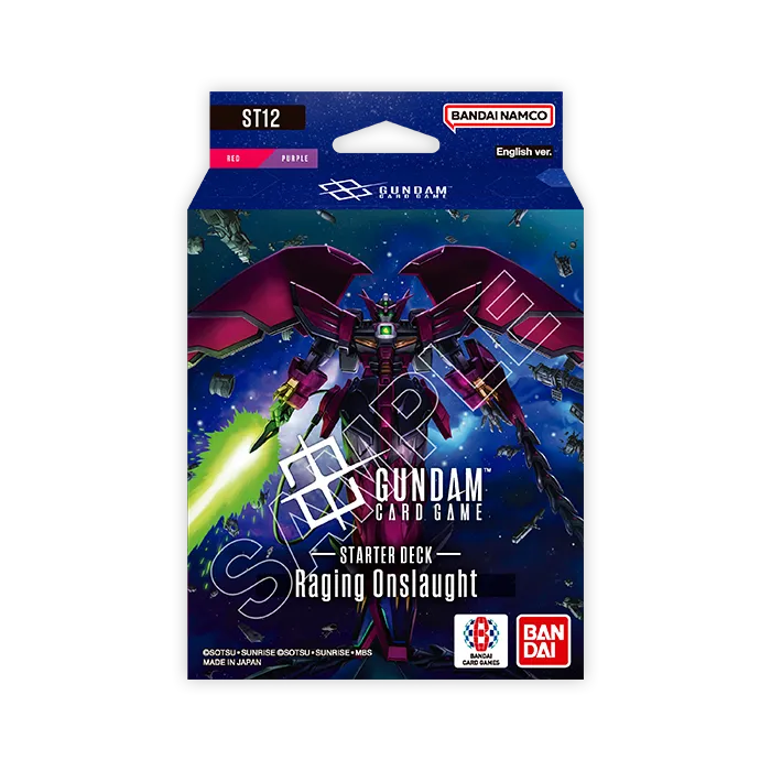 Gundam Card Game: Starter Deck 12 (ST 12) Raging Onslaught