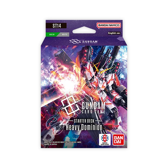 Gundam Card Game: Starter Deck 14 (ST 14) Heavy Dominion