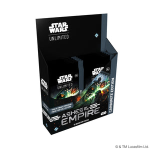Star Wars: Unlimited - Ashes of the Empire Carbonite Booster Display