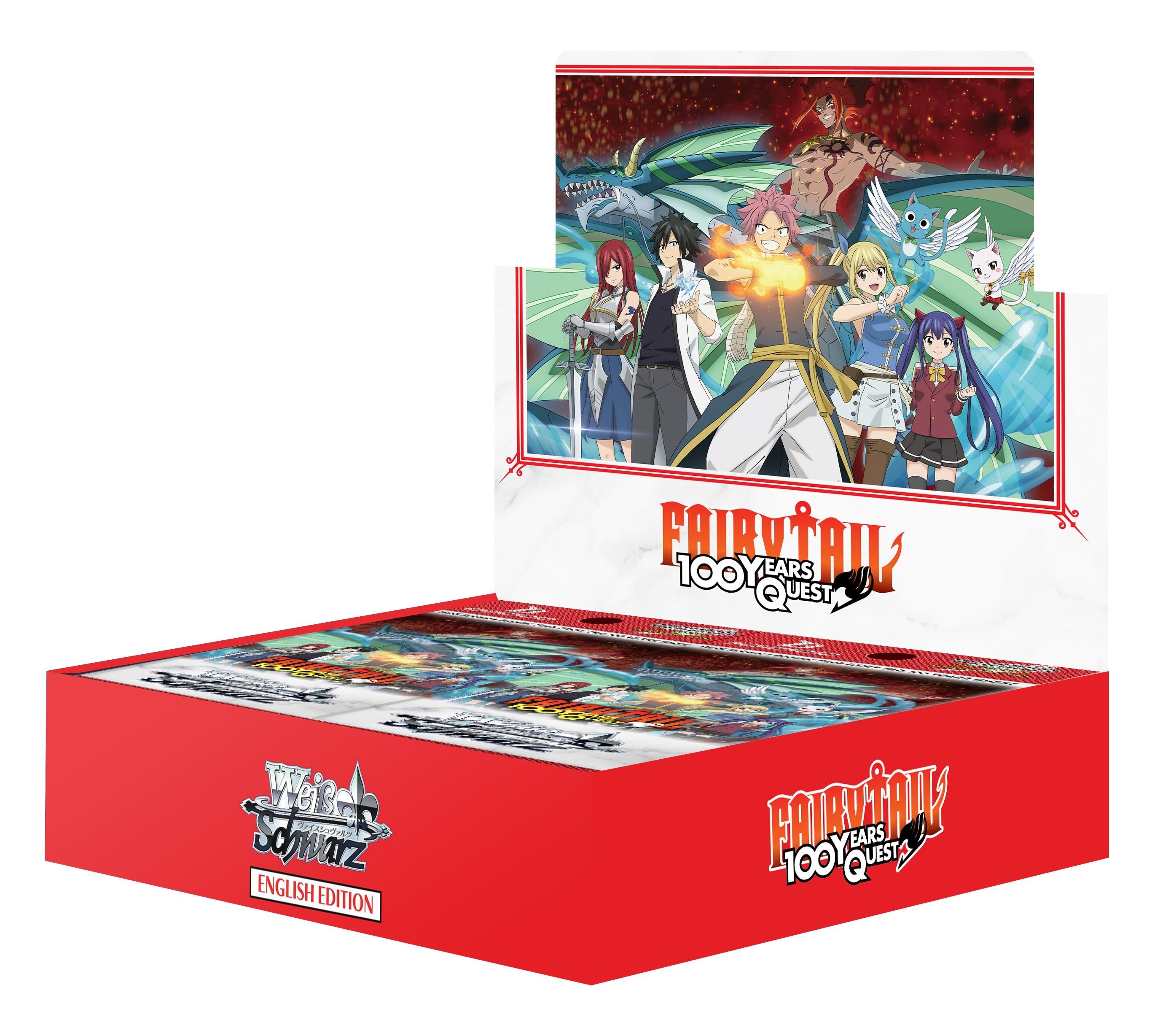 Weiss Schwarz: Fairy Tail 100 Years Quest Booster Display