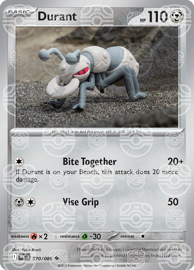 Durant (Master Ball Pattern) - SV: White Flare (WHT)