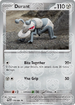Durant (Master Ball Pattern) - SV: White Flare (WHT)