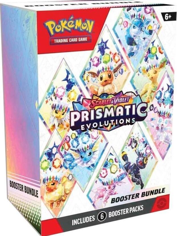 Pokémon TCG: Prismatic Evolutions Booster Bundle