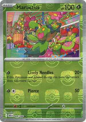 Maractus (Master Ball Pattern) - SV: Black Bolt (BLK)